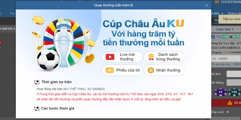 Hướng dẫn sự kiện quay thưởng độc quyền từ sân chơi trực tuyến với phần quà giá trị mỗi tuần